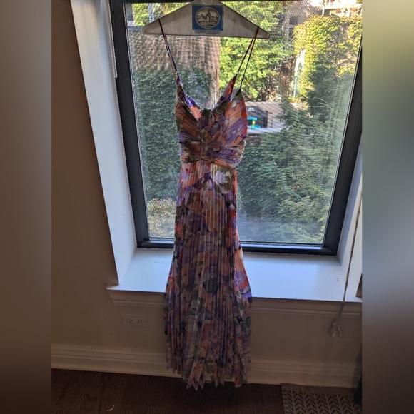 Blythe Dress in Coral Multi ASTR the Label - Picture 10 of 10